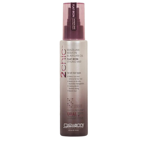 GV 2CHIC Ultimte Sleek Flat Iron Mist 118ml-GIOVANNI-Matakana Pharmacy